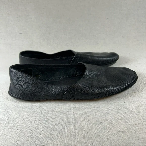 BCBGeneration Women’s 7 Black Leather Ballet Flats/Driving Mocs - Picture 7 of 11